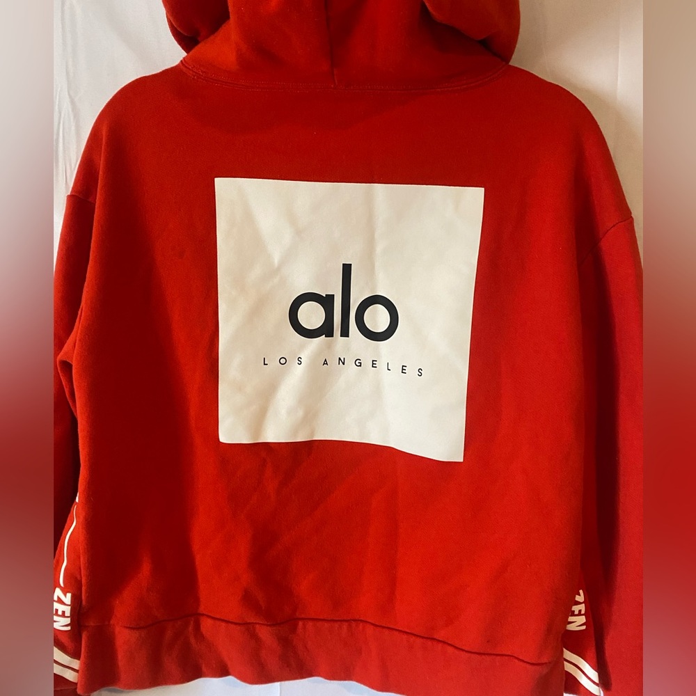 Red Alo Hoodie NEW